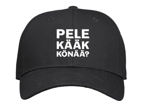 Pelekääkkönää luomupuuvilla lippis
