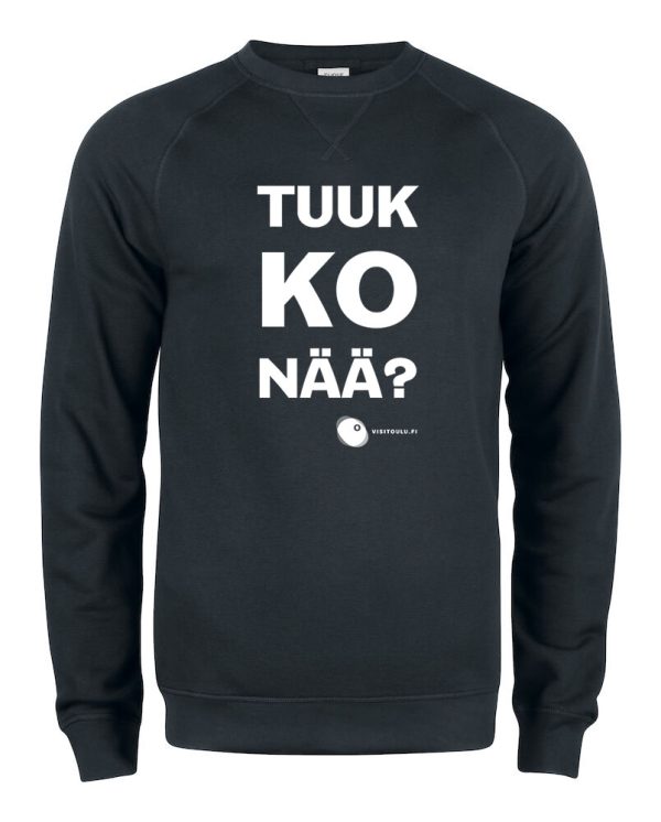 Tuukkonää miesten luomupuuvilla college