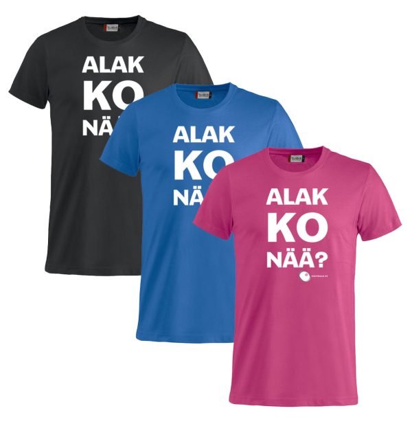 Alakkonää lasten t-paita