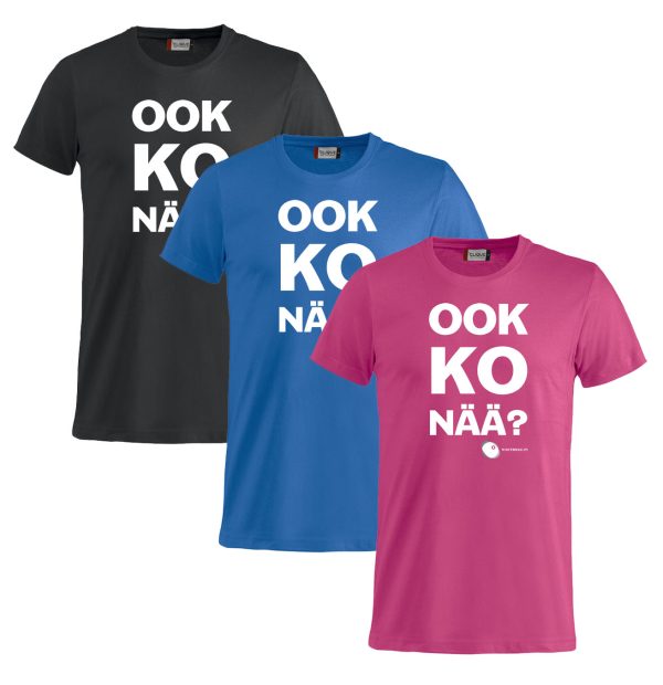 Ookkonää lasten t-paita